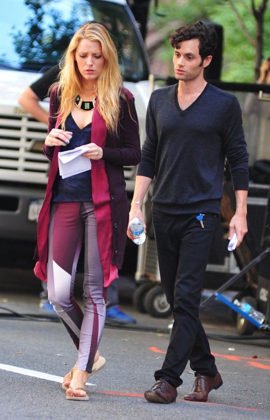 Penn Badgley o całowaniu Blake Lively 