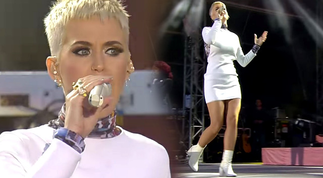 To nie była ZWYKŁA SUKIENKA - Katy Perry na koncercie One Love pokazała...