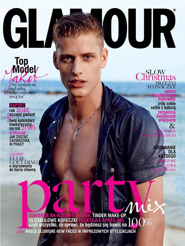 Radek Pestka na okładce Glamour (FOTO)