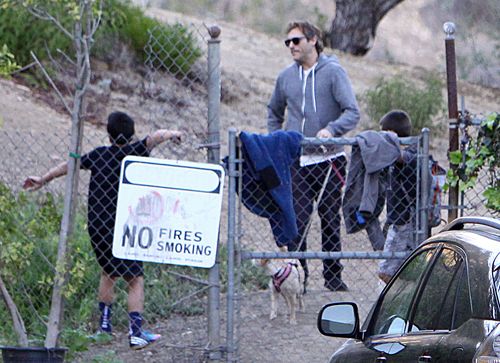 Joaquin Phoenix na rodzinnej wycieczce