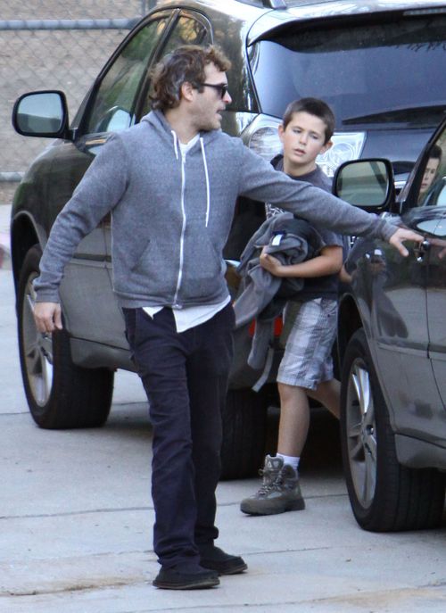 Joaquin Phoenix na rodzinnej wycieczce