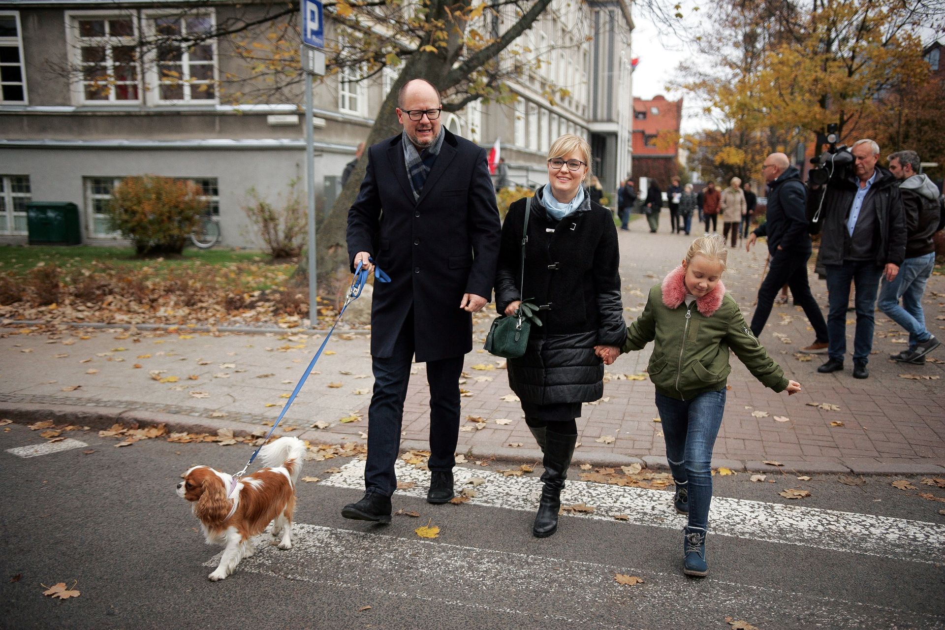 Prezydent Gdańska, Paweł Adamowicz z żoną Magdaleną