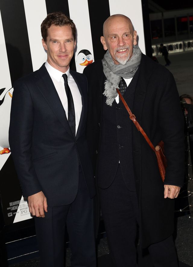 Malkovich i Cumberbatch na premierze Pingwinów (FOTO) Malkovich i Cumberbatch na premierze Pingwinów (FOTO)