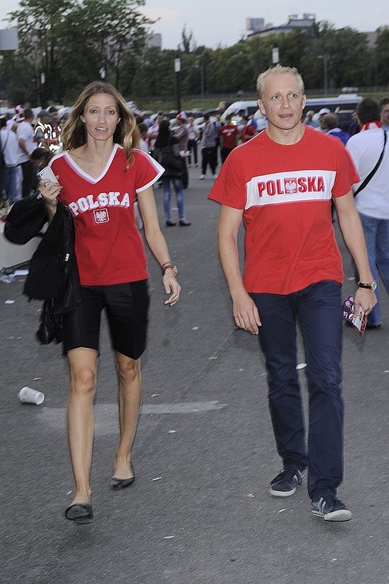 Nie tylko Michał Żebrowski ma bardzo szczupłą żonę (FOTO)