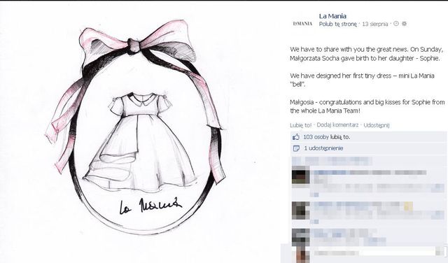 Korwin-Piotrowska krytykuje Małgorzatę Sochę i jej dziecko