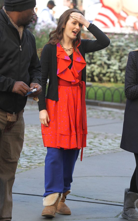 Blake Lively na planie Plotkary (FOTO)