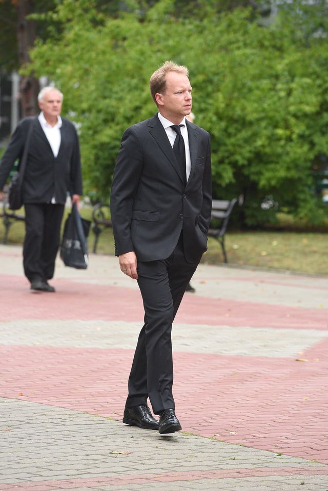 Pogrzeb Grzegorza Miecugowa. Żegnają go m.in. Rusin, Lis, Durczok (ZDJĘCIA)