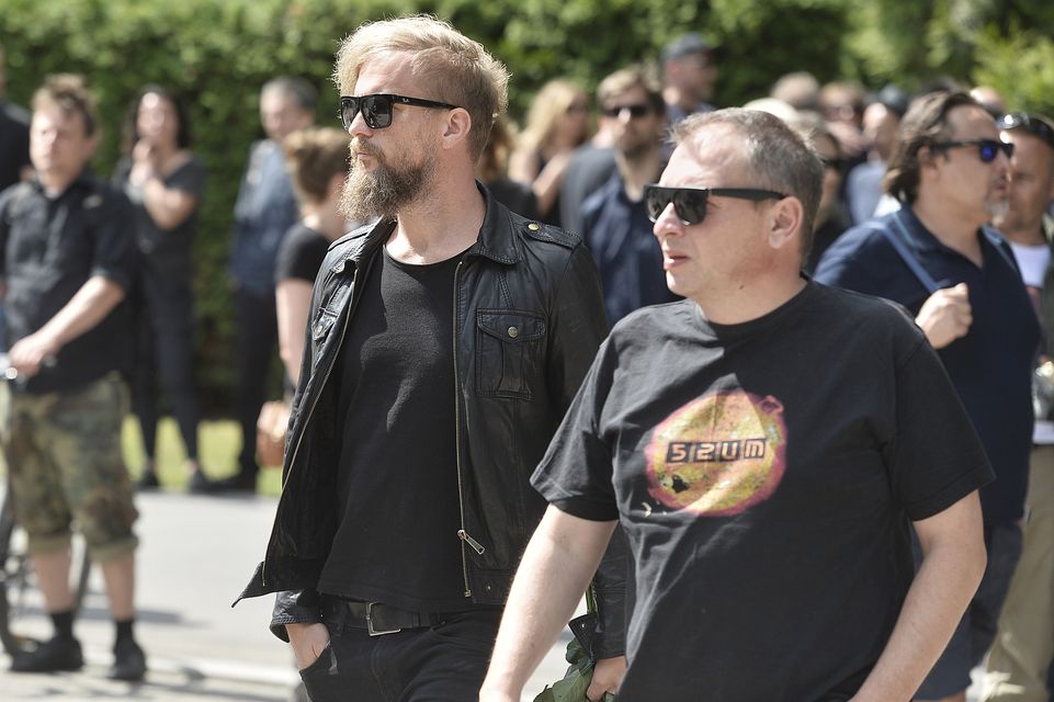 Przyjaciele pożegnali Roberta Brylewskiego (ZDJĘCIA)