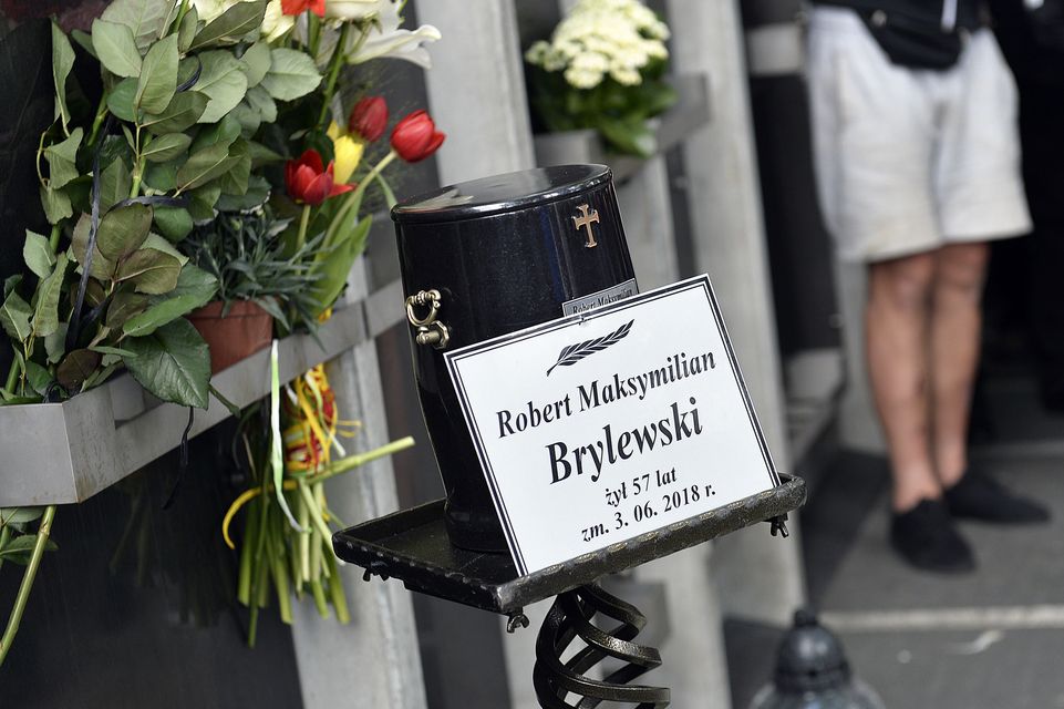 Przyjaciele pożegnali Roberta Brylewskiego (ZDJĘCIA)