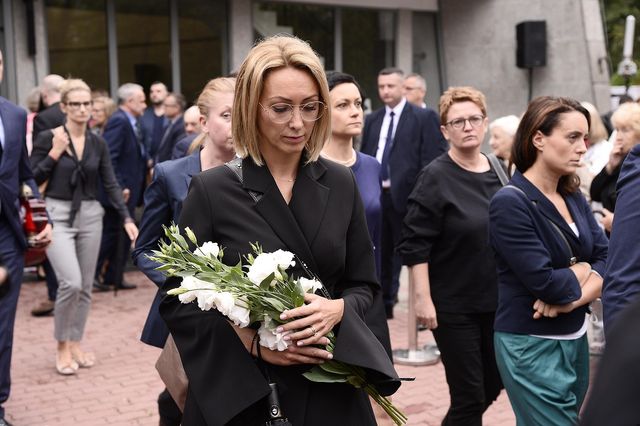 Pogrzeb Grzegorza Miecugowa. Żegnają go m.in. Rusin, Lis, Durczok (ZDJĘCIA)