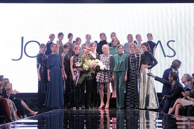 Gwiazdy na pokazie mody Joanny Klimas