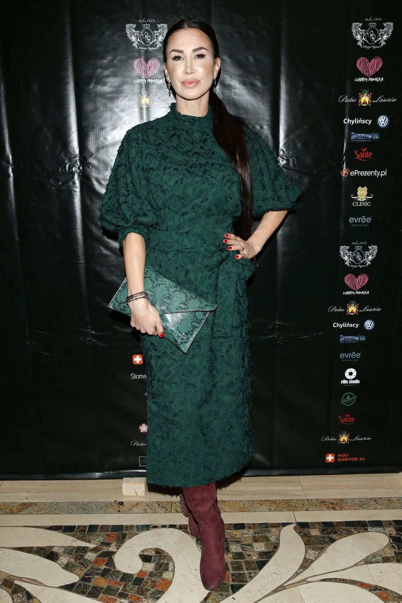 Rozenek z synem, sexy Doda i wiele innych gwiazd na pokazie Patrycji Kujawy