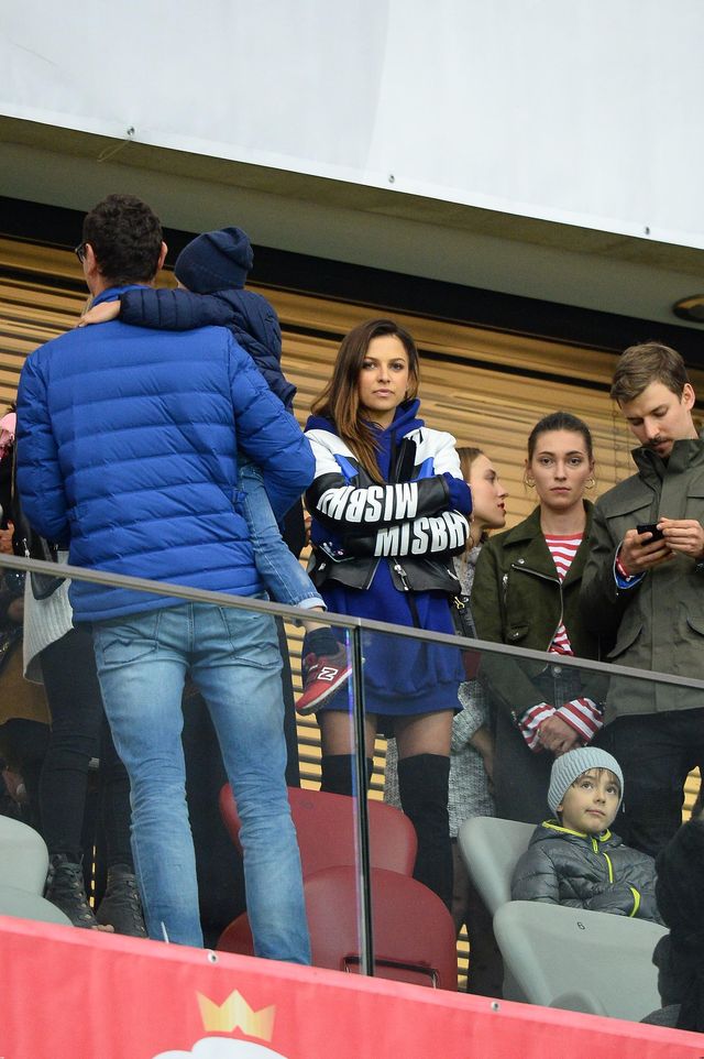 Tak Anna Lewandowska cieszyła się z awansu polskiej drużyny (ZDJĘCIA) Tak Anna Lewandowska cieszyła się z awansu polskiej drużyny (ZDJĘCIA)