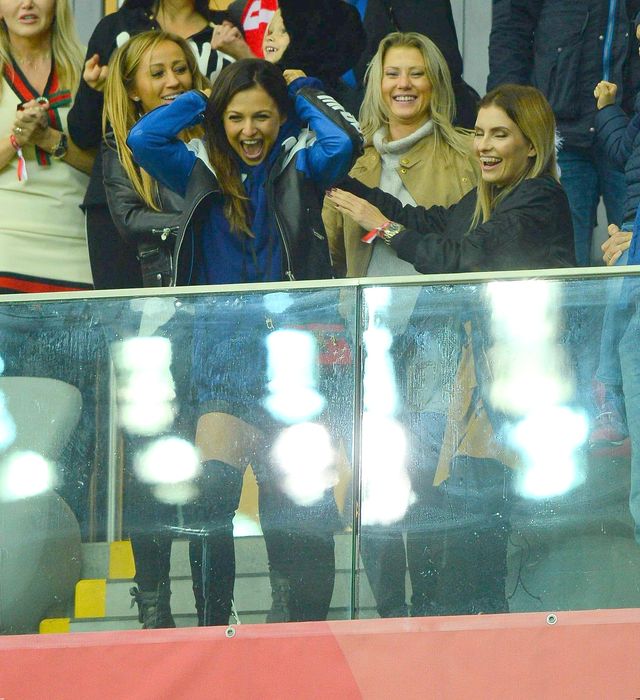 Tak Anna Lewandowska cieszyła się z awansu polskiej drużyny (ZDJĘCIA) Tak Anna Lewandowska cieszyła się z awansu polskiej drużyny (ZDJĘCIA)
