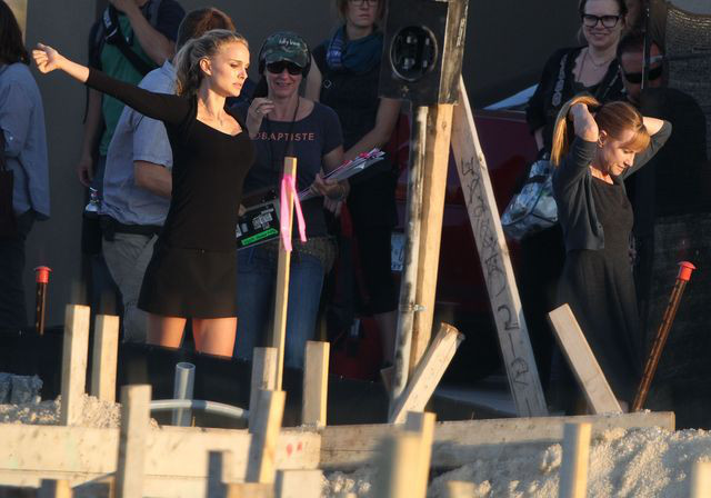 Natali Portman lśni na planie filmowym