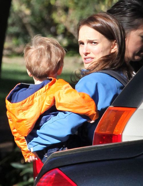 Natalie Portman z synem Alephem (FOTO)