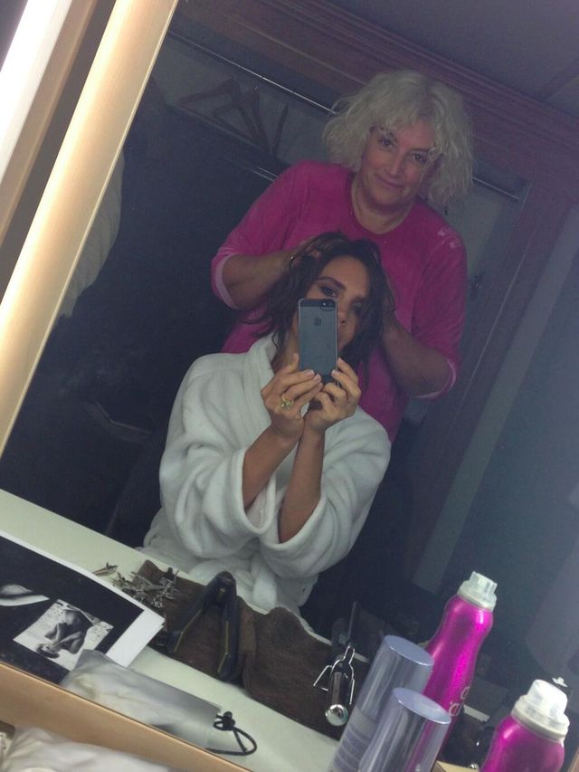 Victoria Beckham bez przedłużanych włosów (FOTO)