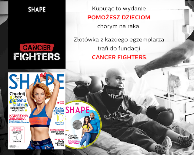 Shape: Sylwia i Akop Szostakowie wspierają dzieci chore na raka (FOTO) Shape: Sylwia i Akop Szostakowie wspierają dzieci chore na raka (FOTO)