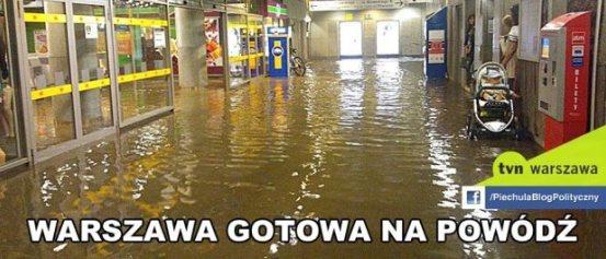 Internauci nabijają się nawet z powodzi (FOTO)