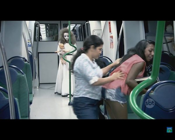 Koszmarny wkręt w metrze [VIDEO]