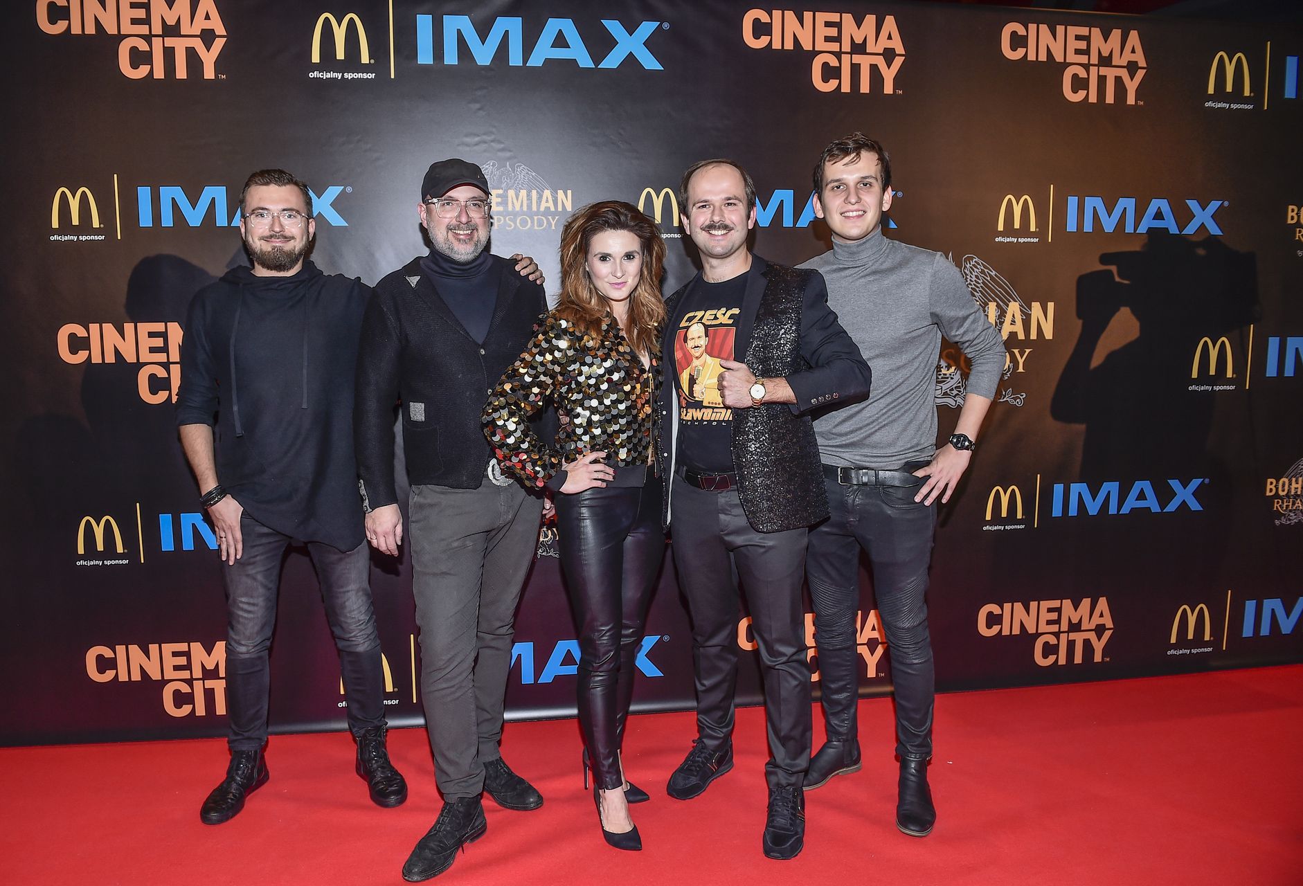 Polska premiera Bohemian Rhapsody z Gwit, Małaszyńskim, Kuną i Sławomirem (ZDJĘC