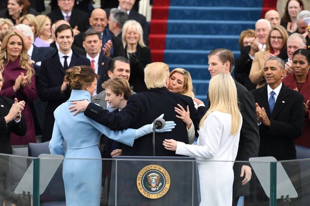 Melania Trump i Michelle Obama na inauguracji prezydentury Donalda Trumpa (FOTO)