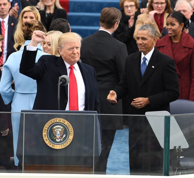 Melania Trump i Michelle Obama na inauguracji prezydentury Donalda Trumpa (FOTO)