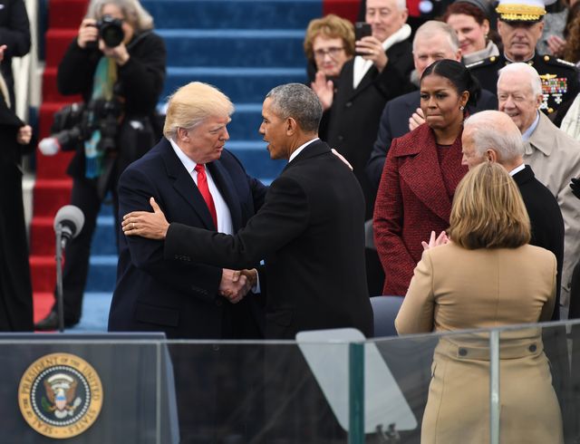 Melania Trump i Michelle Obama na inauguracji prezydentury Donalda Trumpa (FOTO)