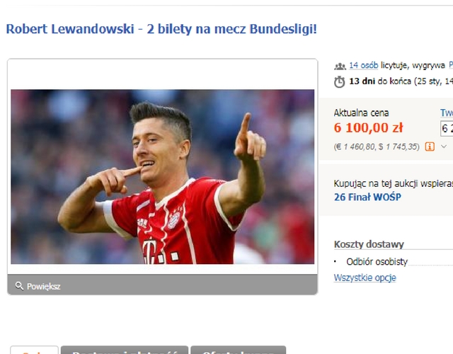 WOŚP 2018 - co oddały cennego polskie gwiazdy?