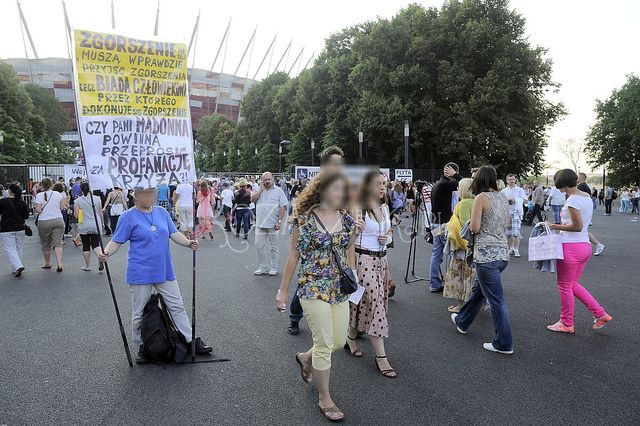 Celebryci na koncercie Madonny (FOTO)
