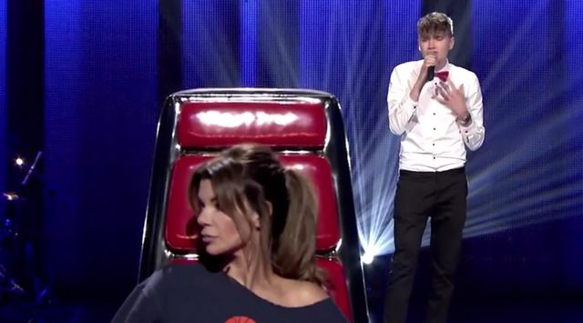 Adrian Wojtków w The Voice złapał Edytę Górniak ZA PUPĘ [VID