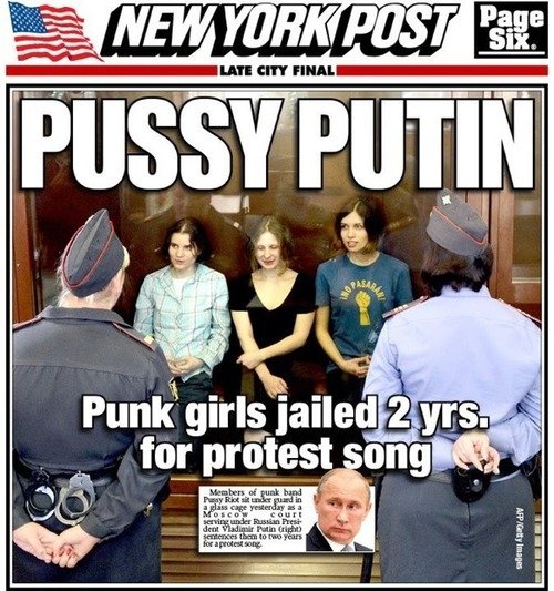 Hakerzy bronią Pussy Riot