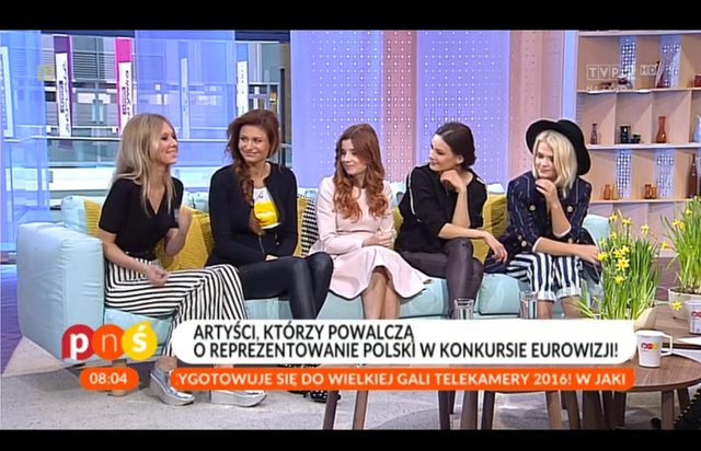 Dwie kandydatki na Eurowizję przyszły podobnie ubrane