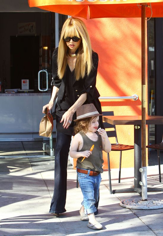 Rachel Zoe - jak wygląda niecały miesiąc po porodzie?