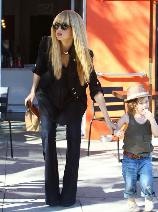 Rachel Zoe - jak wygląda niecały miesiąc po porodzie?