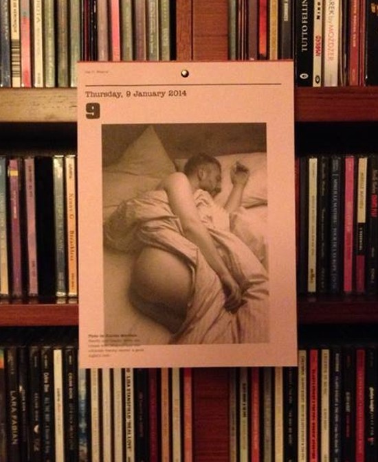 Kto pochwalił się niecenzuralnym kalendarzem? (FOTO)