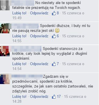 Fanki szybko wytknęły błąd Rafałowi Maślakowi (FB)