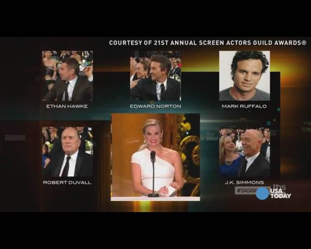 Wpadka na gali SAG [VIDEO]