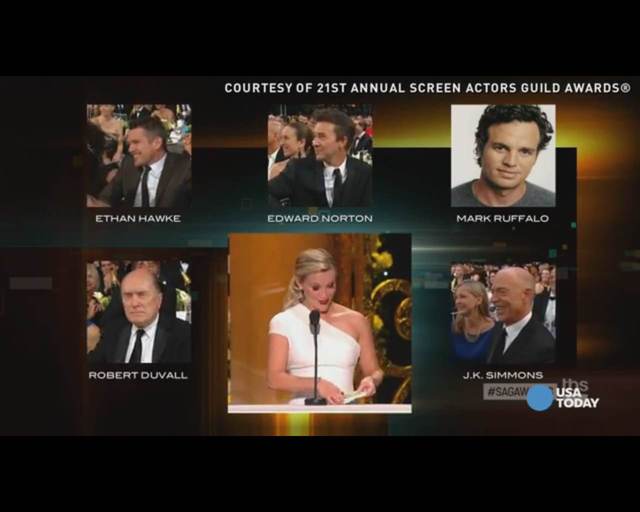Wpadka na gali SAG [VIDEO]