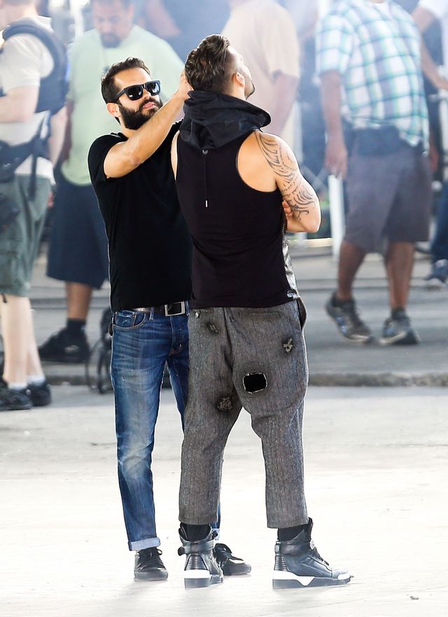 Ricky Martin na planie filmu (FOTO)