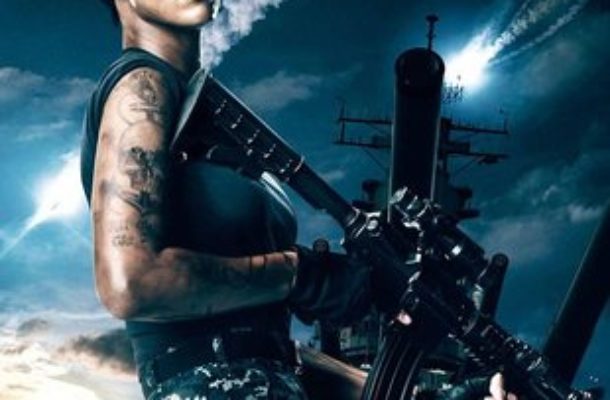 Rihanna na plakacie filmu Battleship (FOTO)