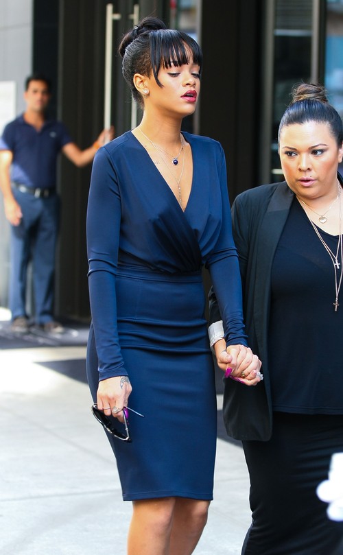 Gdzie Rihanna idzie taka wystrojona? (FOTO)