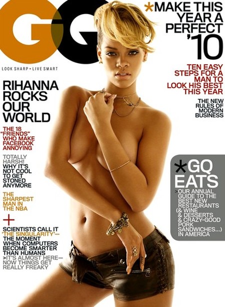 Naga Rihanna na okładce GQ (FOTO) Naga Rihanna na okładce GQ (FOTO)