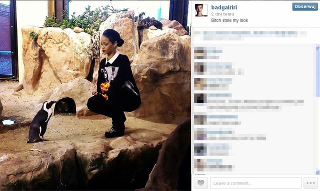 Rihanna: S*ka, wygląda jak ja!