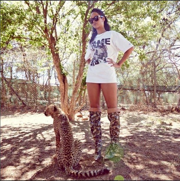 Rihanna: S*ka, wygląda jak ja!