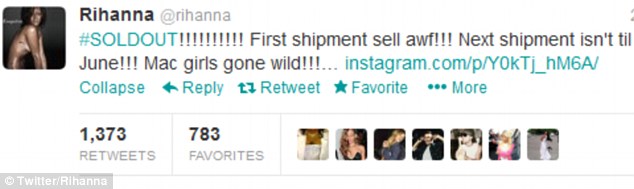 Szminka Rihanny od MACa zniknęła w parę godzin