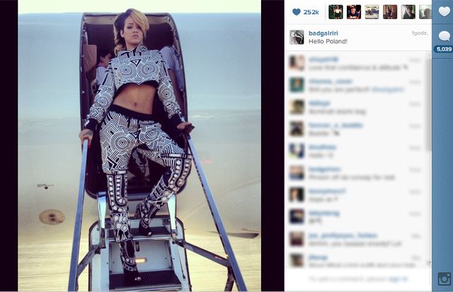 Rihanna już jest w Polsce! (FOTO)