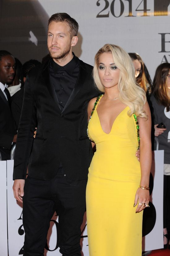 Rita Ora i Calvin Harris na BRIT Awards zachowali dystans...