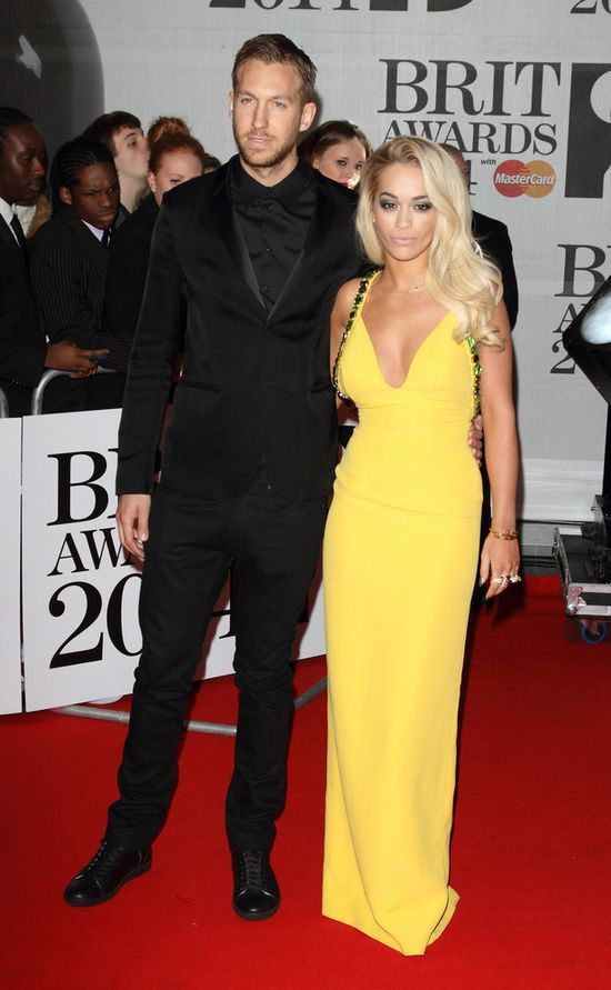 Rita Ora i Calvin Harris na BRIT Awards zachowali dystans...