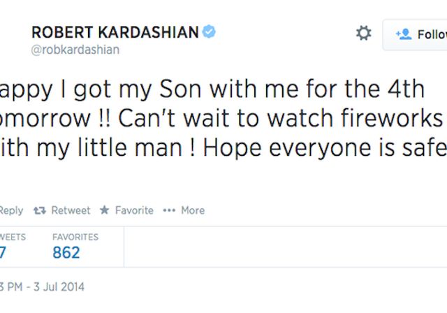 Szokujący sekret Roba Kardashiana